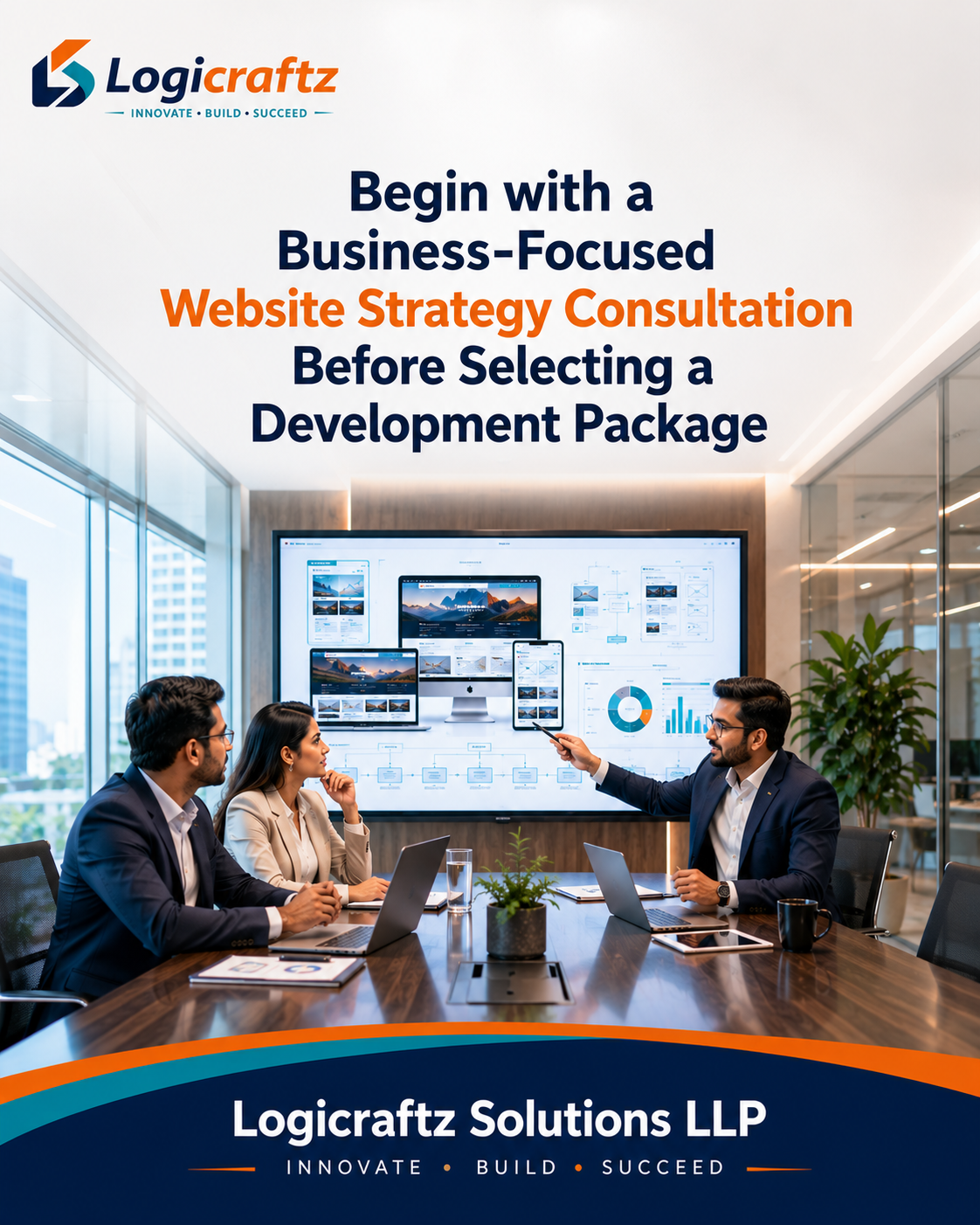 Website strategy consultation with the best website developer near me