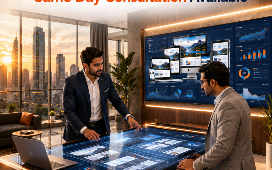 Website Developer Near Me – Same Day Consultation Available