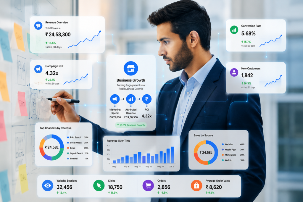 Google Business Profile optimization improves map visibility and customer actions