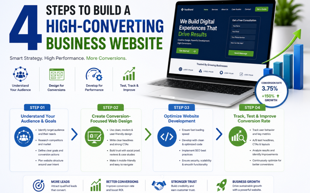 4 Steps to Build a High-Converting Business Website