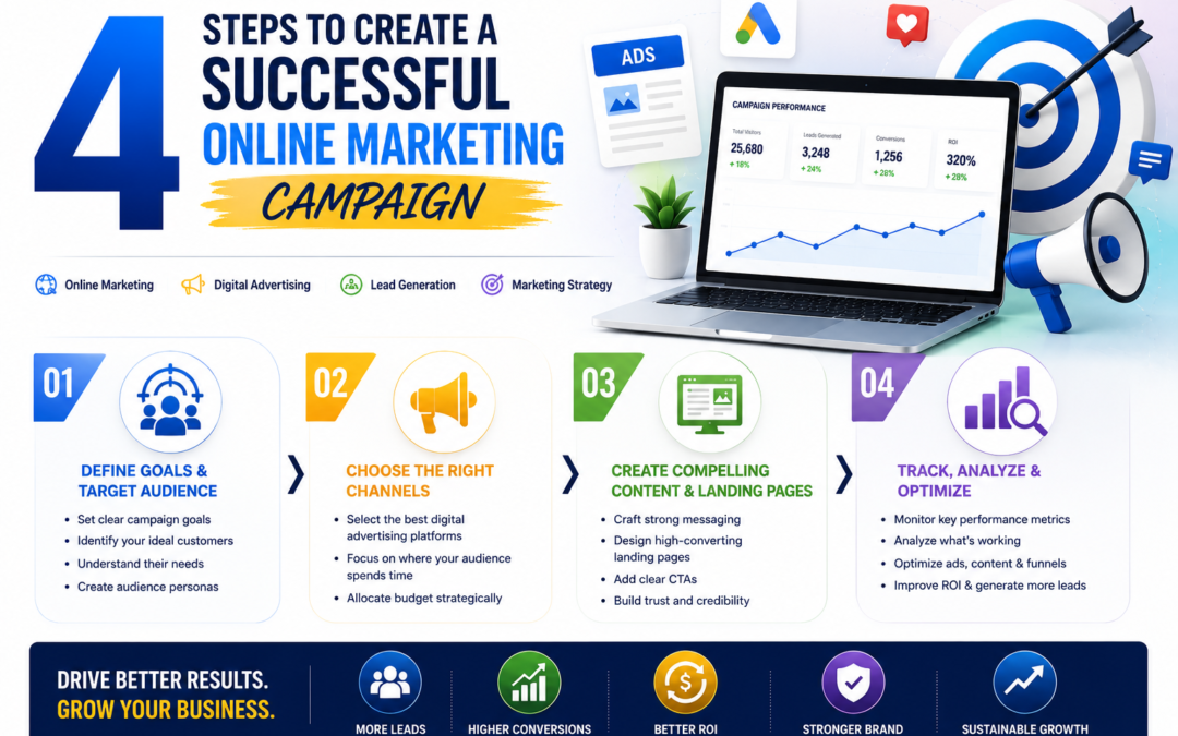 4 Steps to Create a Successful Online Marketing Campaign