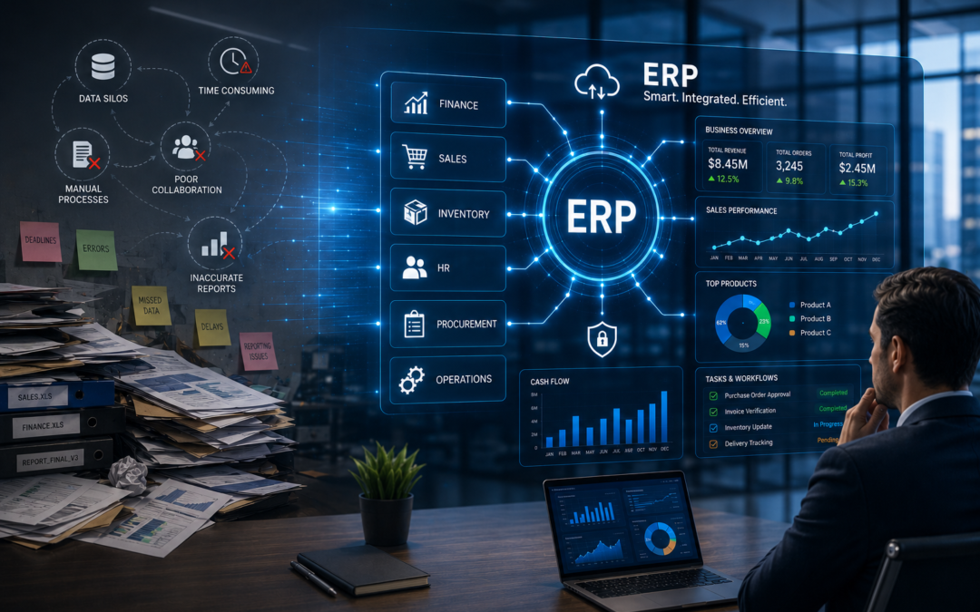 9 Challenges Solved by ERP Systems