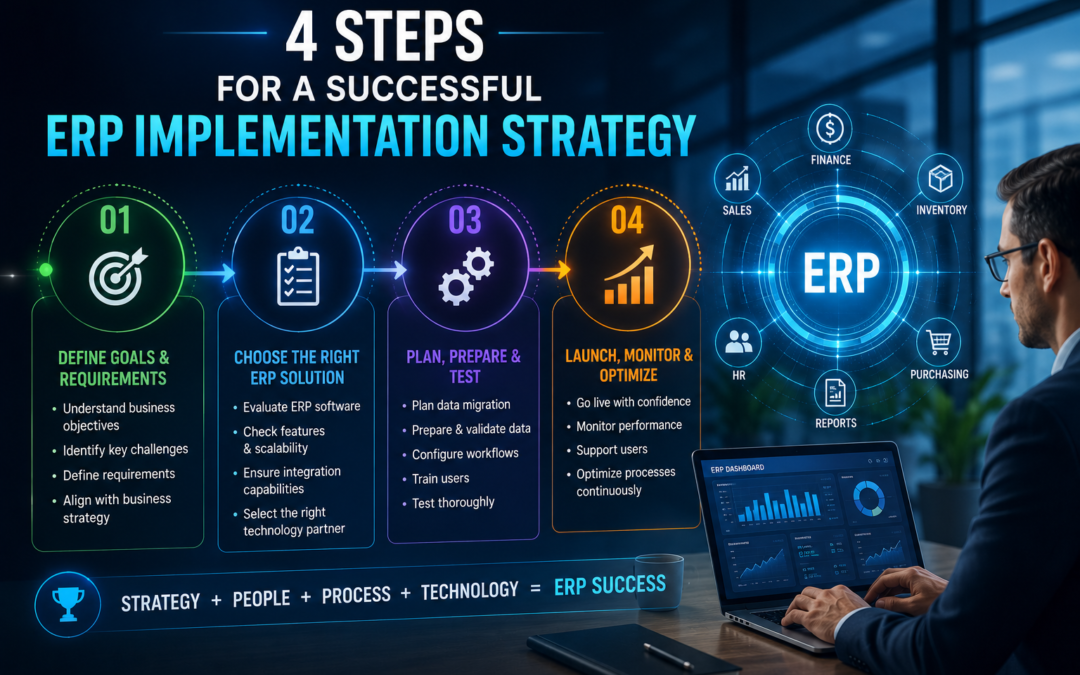 4 Steps for a Successful ERP Implementation Strategy