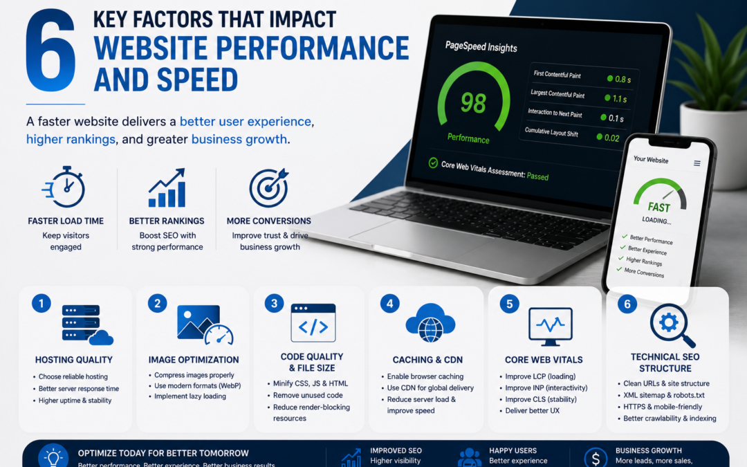 6 Key Factors That Impact Website Performance and Speed