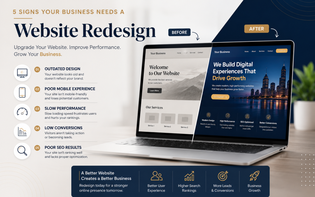 5 Signs Your Business Needs a Website Redesign