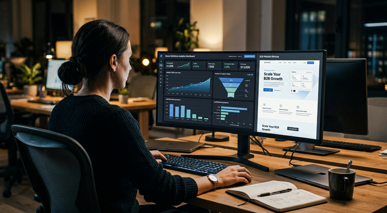 6 Powerful Website Design Strategies for B2B Companies in India