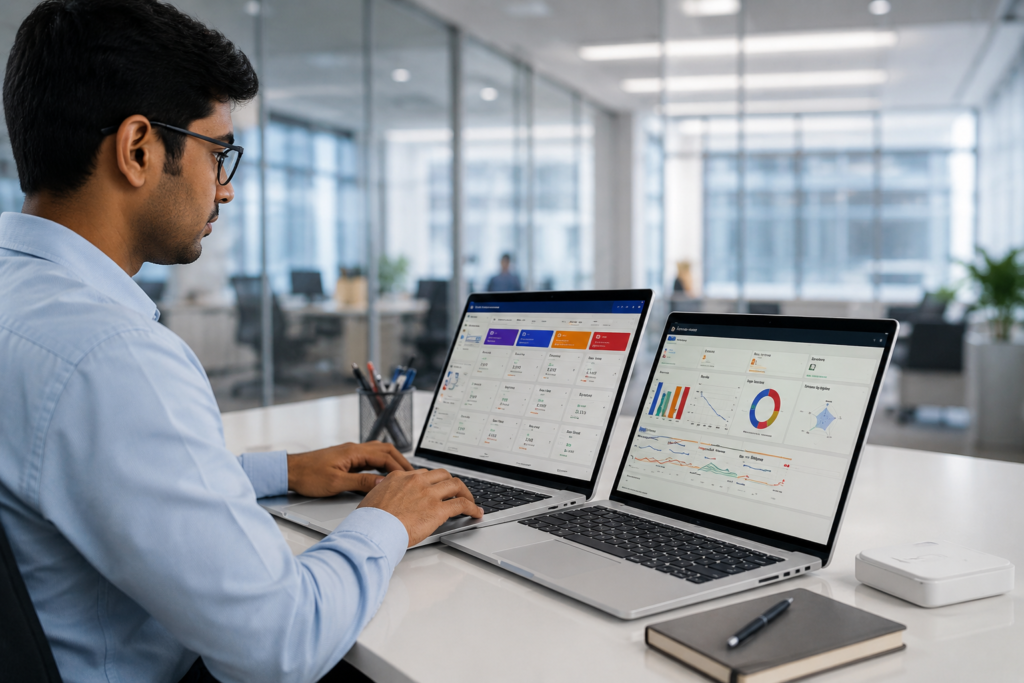 Custom dashboards help leaders track business performance in real time