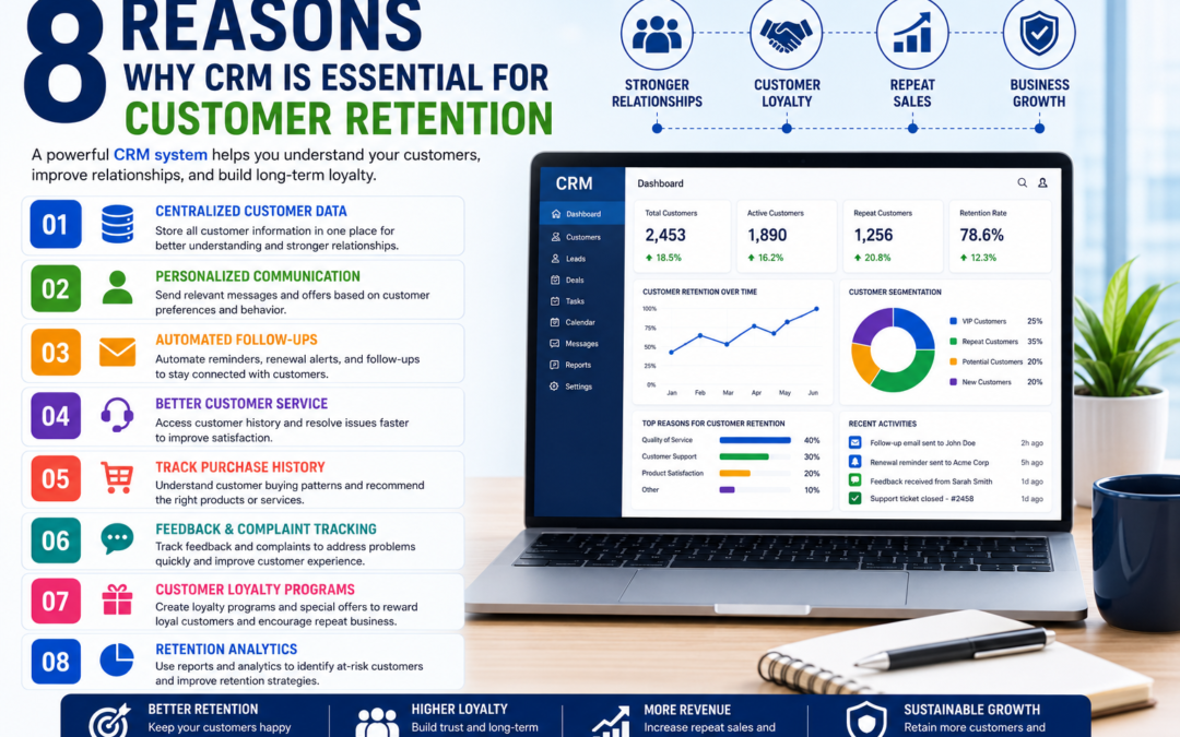 8 Reasons Why CRM Is Essential for Customer Retention