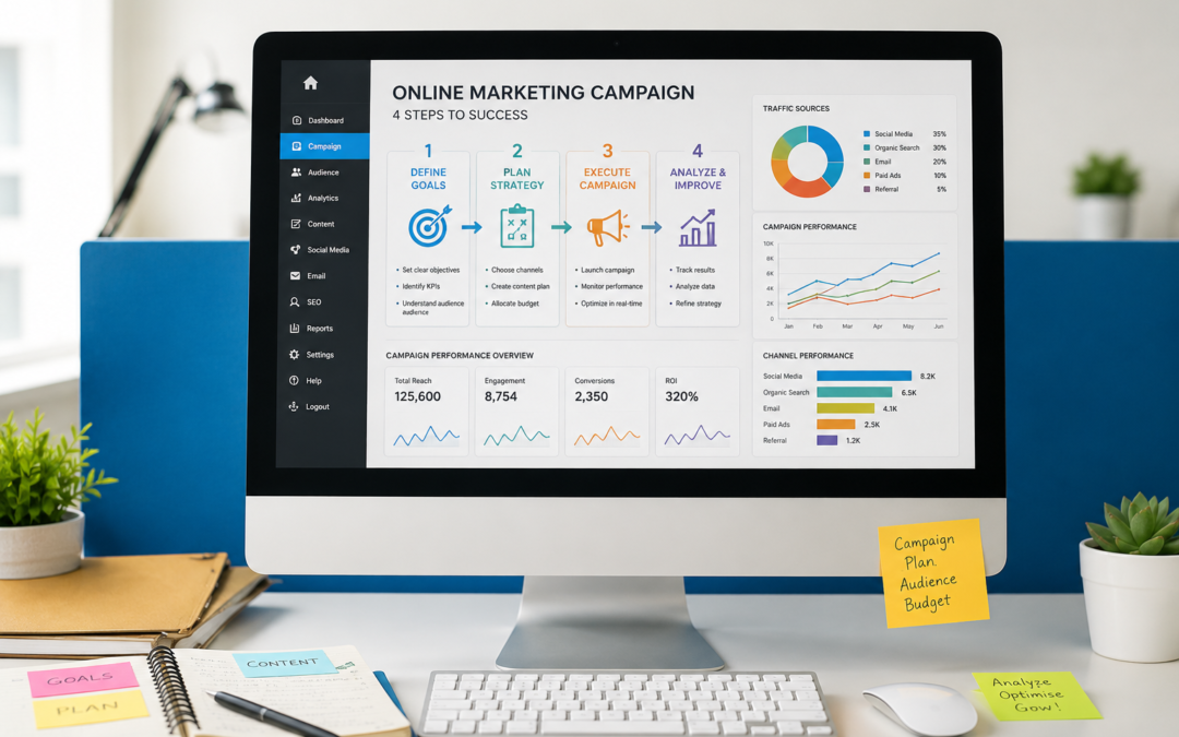 4 Steps to Create a Successful Online Marketing Campaign