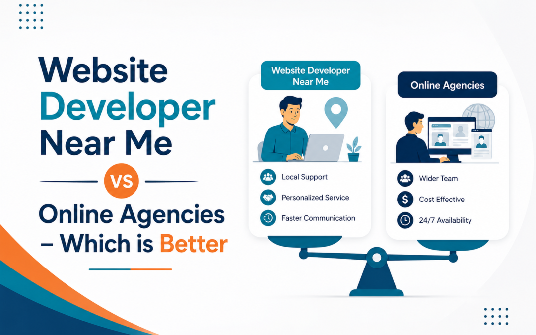 Website Developer Near Me vs Online Agencies – Which is Better