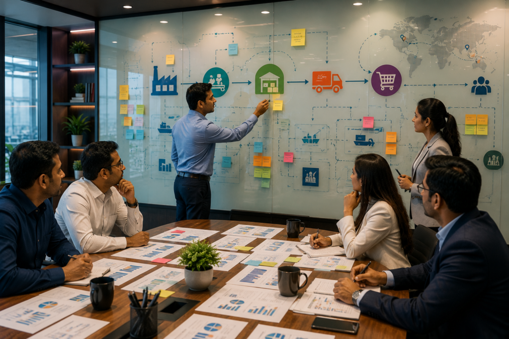 ERP systems help manufacturing and retail teams manage inventory and operations