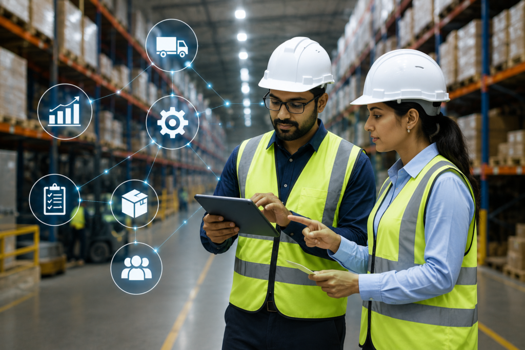 Modern ERP dashboard for automation, analytics, and enterprise growth